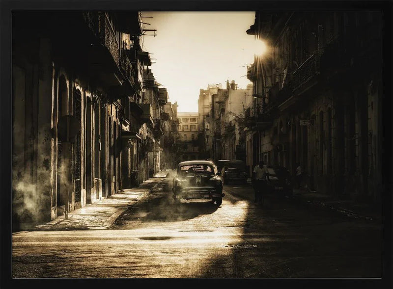 Mystic morning in Havana... - Baris Akpinar Framed Art | Home or Office Art