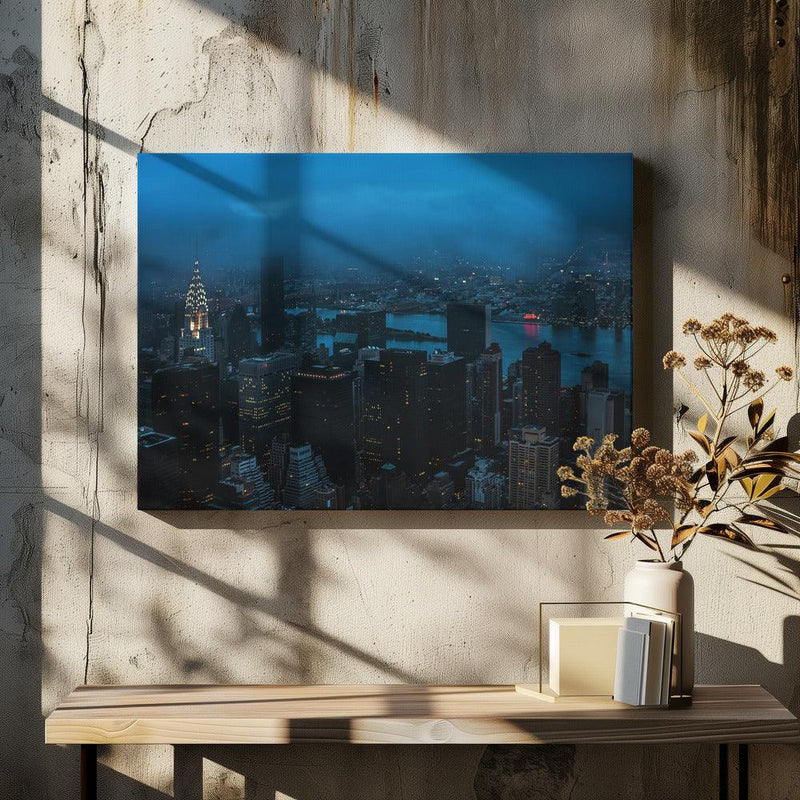 rainy day in the city - Pavol Stranak Framed Art | Home or Office Art