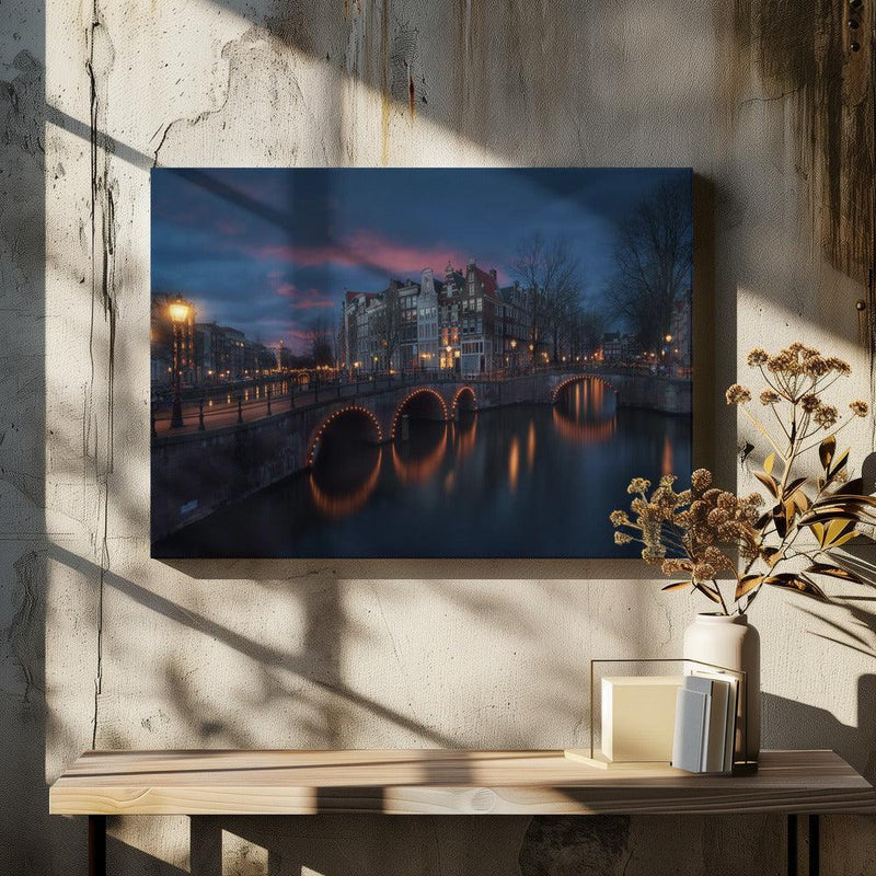 Keizersgracht - Juan Pablo de Miguel Framed Art | Home or Office Art