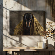 Golden Eyes Framed Art Heike Willers | Home or Office Art