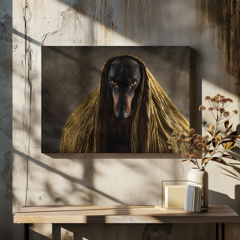 Golden Eyes Framed Art Heike Willers | Home or Office Art