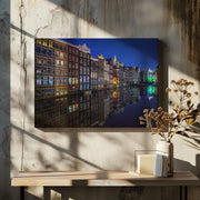 Amsterdam at night 2017 - Juan Pablo de Miguel Framed Art | Home or Office Art
