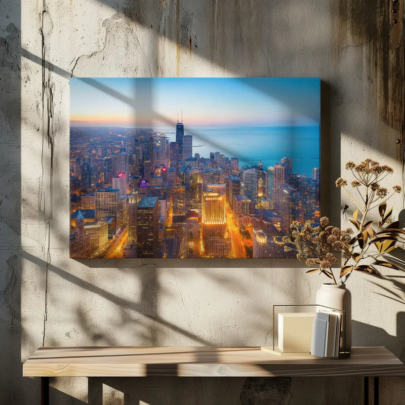 The Magnificent Mile - Michael Zheng Framed Art | Home or Office Art