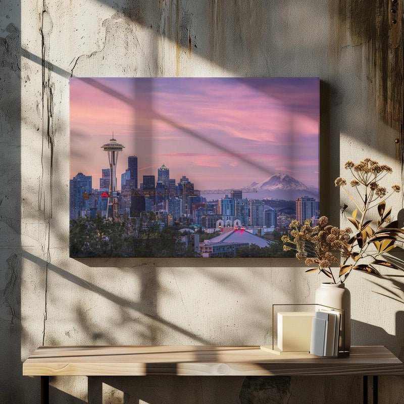 Good Morning, Seattle! - Michael Zheng Framed Art | Home or Office Art