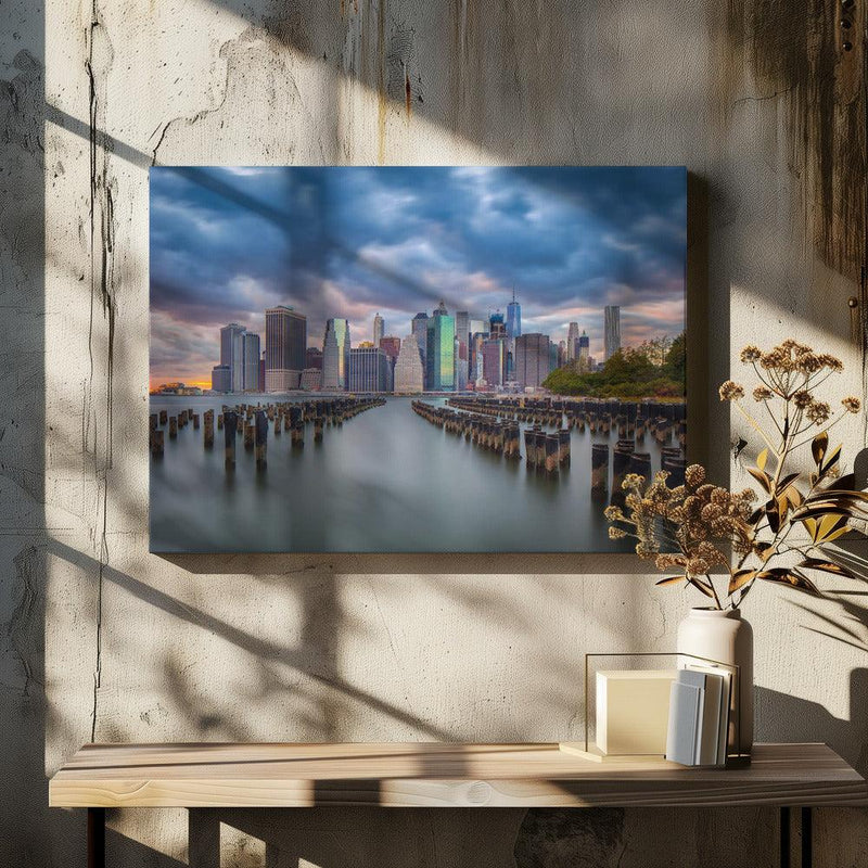 Manhattan Framed Art Michael Zheng | Home or Office Art