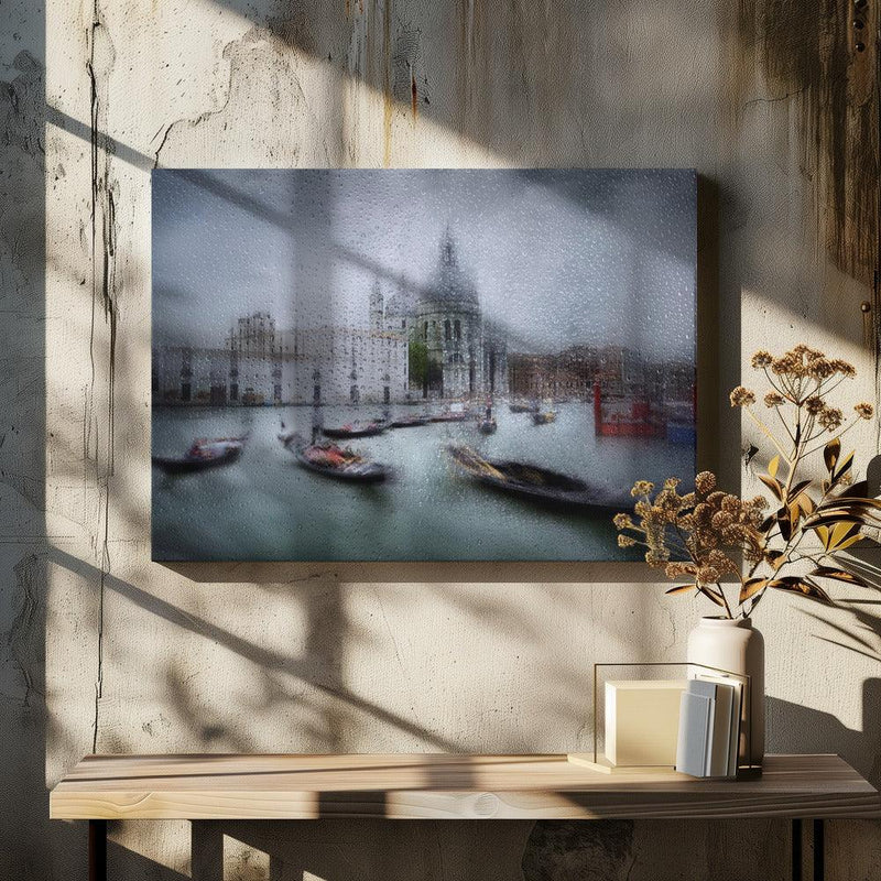 It was raining in Venice Framed Art Fran Osuna | Home or Office Art