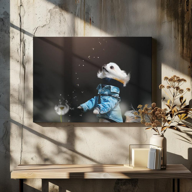 Fluffy Framed Art Lienjp | Home or Office Art