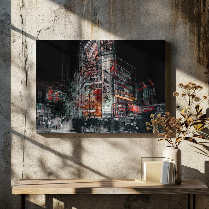 colors of Tokyo Framed Art Carmine Chiriacò | Home or Office Art