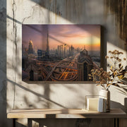 City of Giants Framed Art Álvaro Pérez &amp Jose M. Pérez. Brothers | Home or Office Art