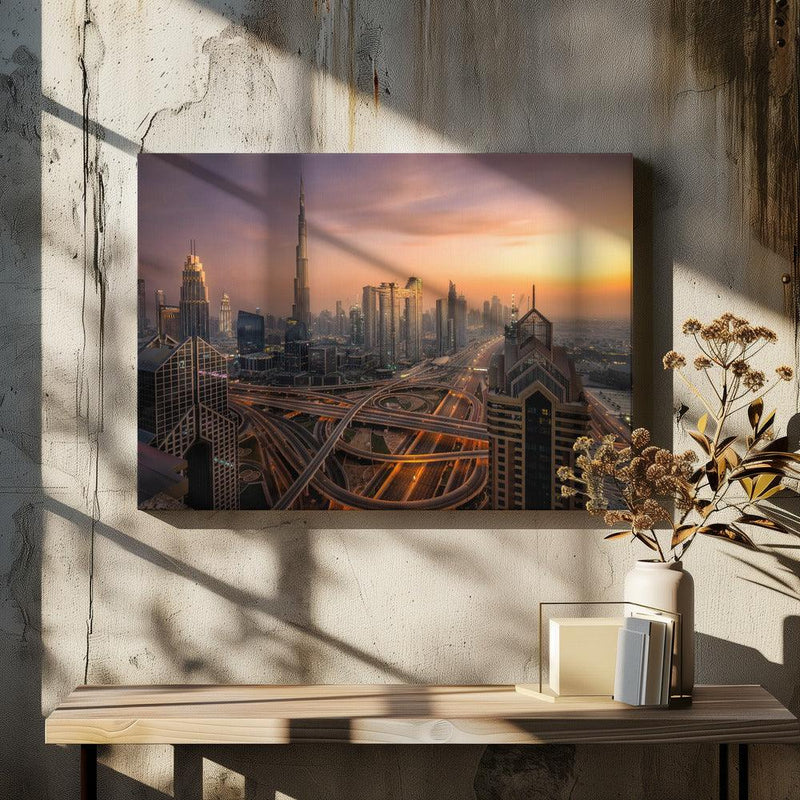 City of Giants Framed Art Álvaro Pérez &amp Jose M. Pérez. Brothers | Home or Office Art