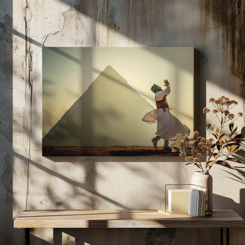 The Prayer of Light Framed Art Ali Khataw | Home or Office Art