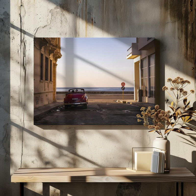 Watching the sun set Framed Art Havana Framed Art John Deakin | Home or Office Art