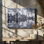 Manhattan Reflection Framed Art Michael Zheng | Home or Office Art