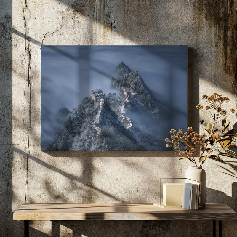 The Great Wall on the cloud Framed Art Yuan Cui | Home or Office Art