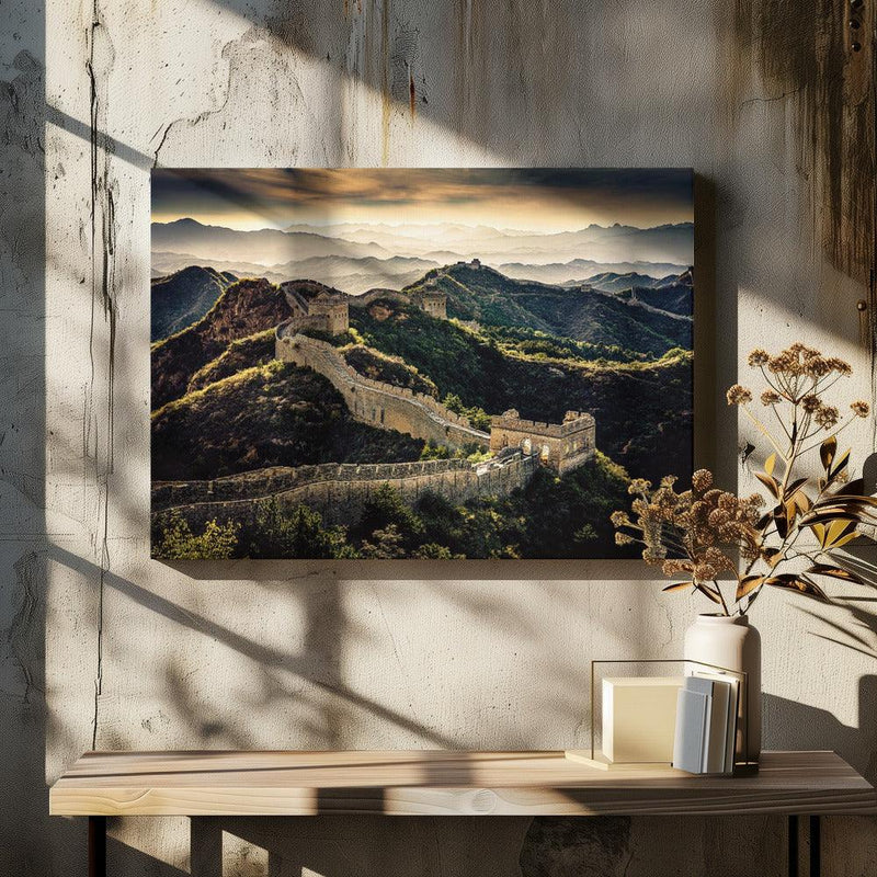 Chinese Wall Framed Art Dieter Reichelt | Home or Office Art