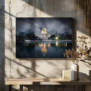 Captitol Hill Framed Art Ivy Deng | Home or Office Art