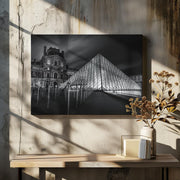 Louvre at Night Framed Art Catherine Wang | Home or Office Art