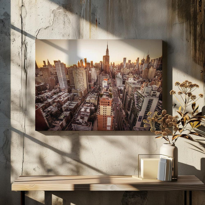 Midtown East Wide Angle Framed Art Christopher R. Veizaga | Home or Office Art