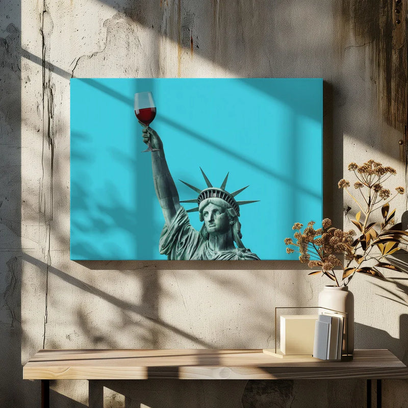 Liberty of Drinking - Artem Pozdniakov Framed Art | Home or Office Art