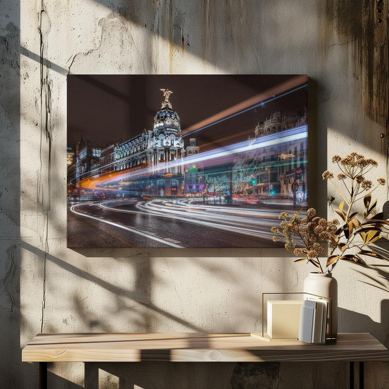 Madrid Traffic - Javier de la Torre Framed Art | Home or Office Art