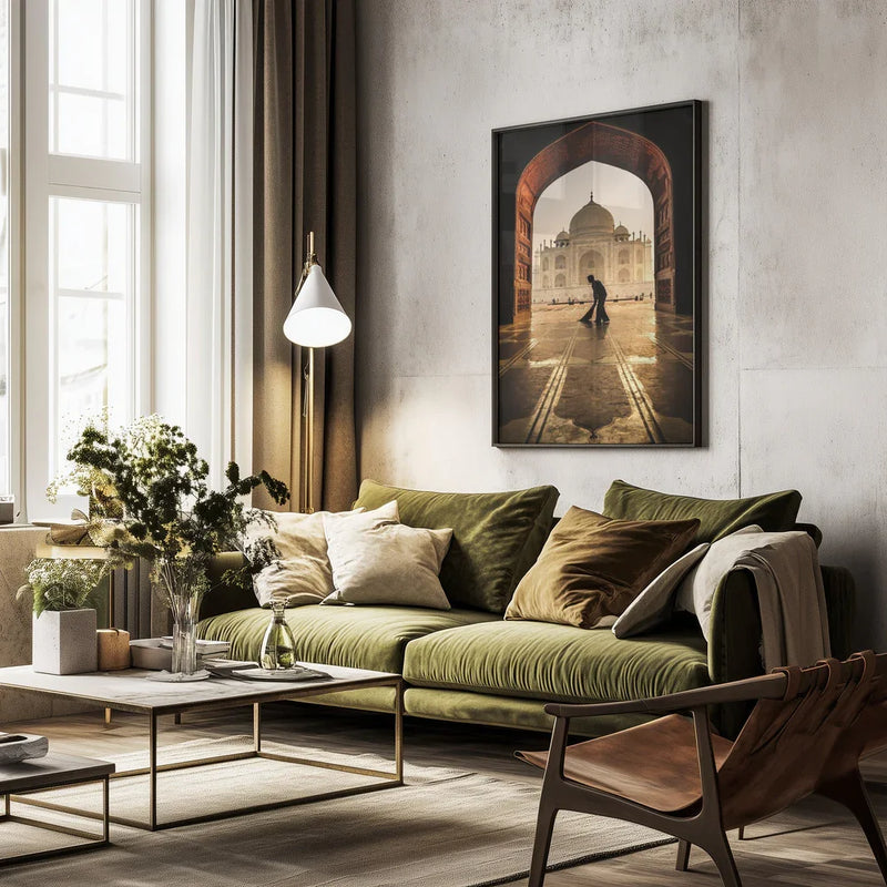taj mahal cleaner - Pavol Stranak Framed Art | Home or Office Art