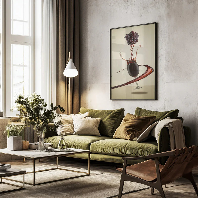 Making wine - Marc Sabat Framed Art | Home or Office Art