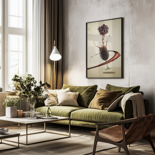 Making wine - Marc Sabat Framed Art | Home or Office Art