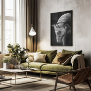 white stallion Framed Art Ulrike Leinemann | Home or Office Art