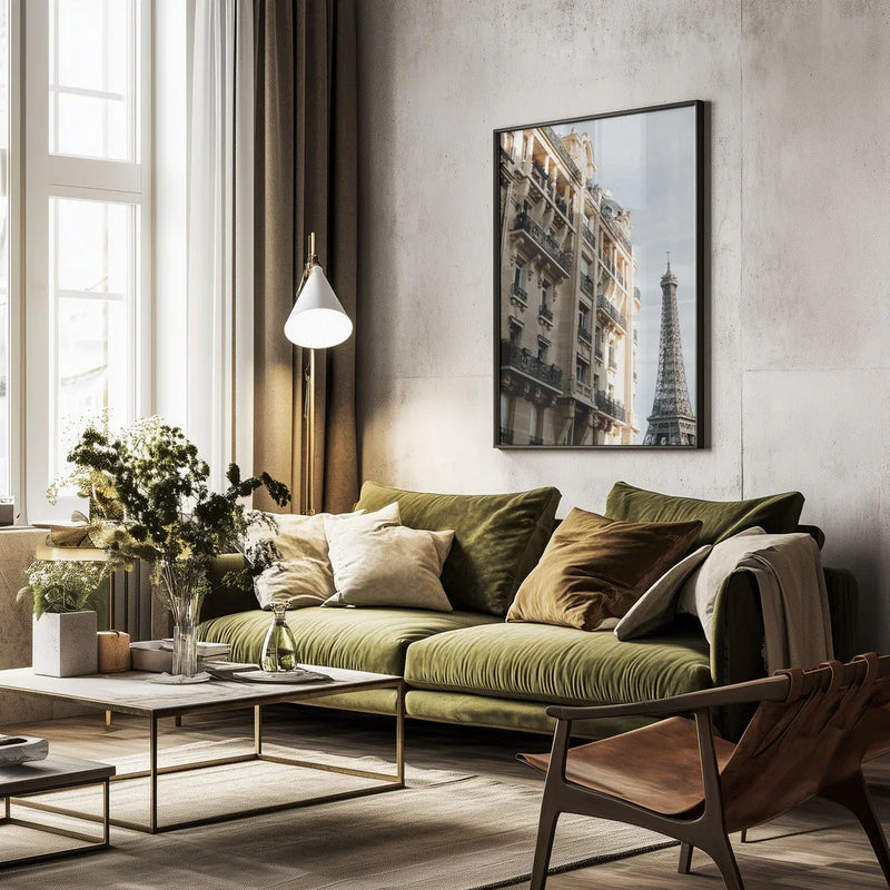 Eiffel Tower Framed Art Tour Eiffel Framed Art Pictufy Studio III | Home or Office Art