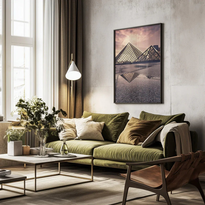 Triangular value Framed Art Amir Ehrlich | Home or Office Art