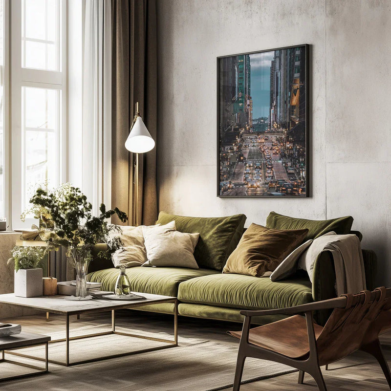 42th Street Framed Art Gengchen Wang | Home or Office Art