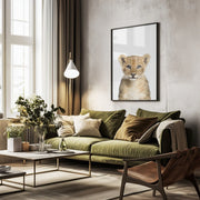 Baby Lion Framed Art Kathrin Pienaar | Home or Office Art