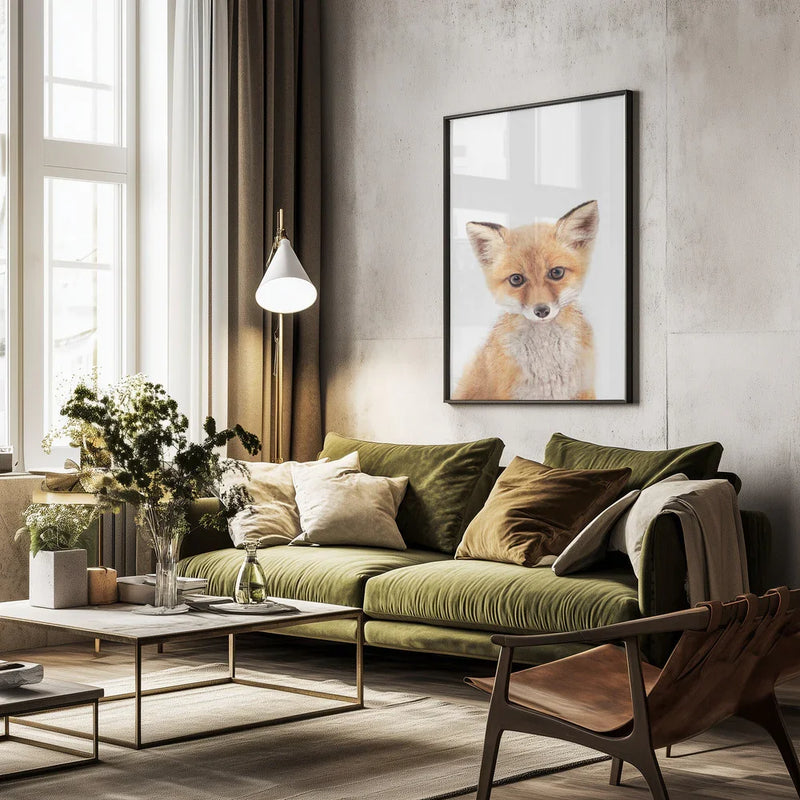 Baby Fox Framed Art Kathrin Pienaar | Home or Office Art