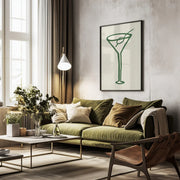 Cocktail Green - Pictufy Studio Framed Art | Home or Office Art