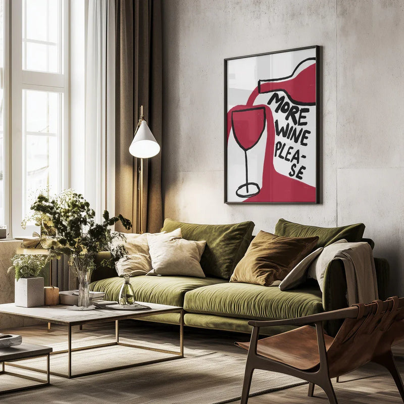 Pouring Passion - Athene Fritsch Framed Art | Home or Office Art