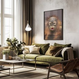 kisses Framed Art Prabu Dennaga | Home or Office Art