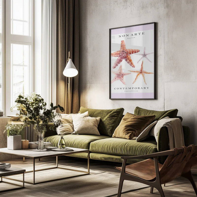 Non Arte Starfish - Rikke Løndager Boisen Framed Art | Home or Office Art