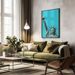 Liberty of Drinking - Artem Pozdniakov Framed Art | Home or Office Art