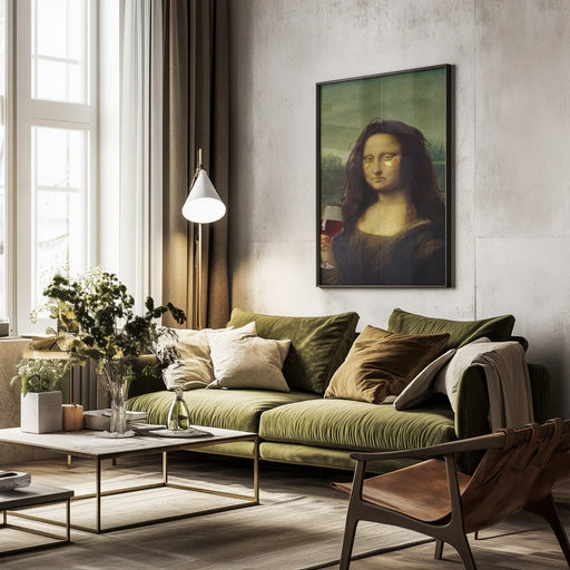 Monday Lisa - Artem Pozdniakov Framed Art | Home or Office Art