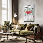 Strawberry Daiquiri - ByKammille Framed Art | Home or Office Art