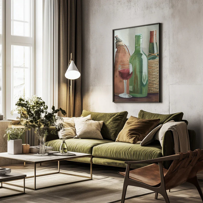 In the Winery - Angeles M. Pomata Framed Art | Home or Office Art