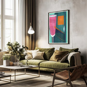 Mon Petite Crement Rosé - Bo Anderson Framed Art | Home or Office Art