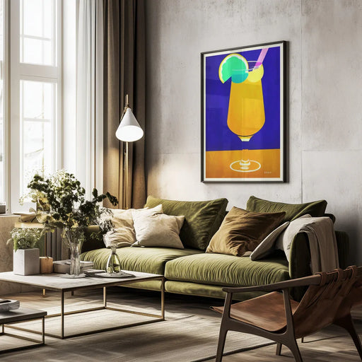 Pina Colada - Bo Anderson Framed Art | Home or Office Art