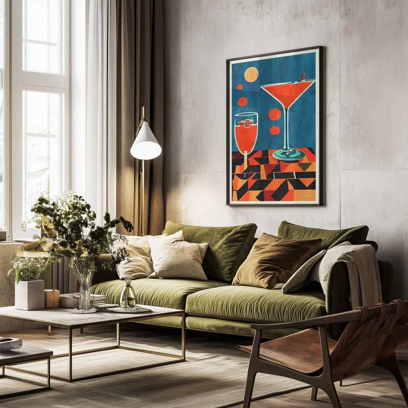 Midnight In Napoli - Bo Anderson Framed Art | Home or Office Art