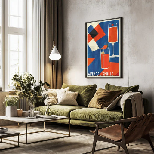 Aperol Spritz - Bo Anderson Framed Art | Home or Office Art
