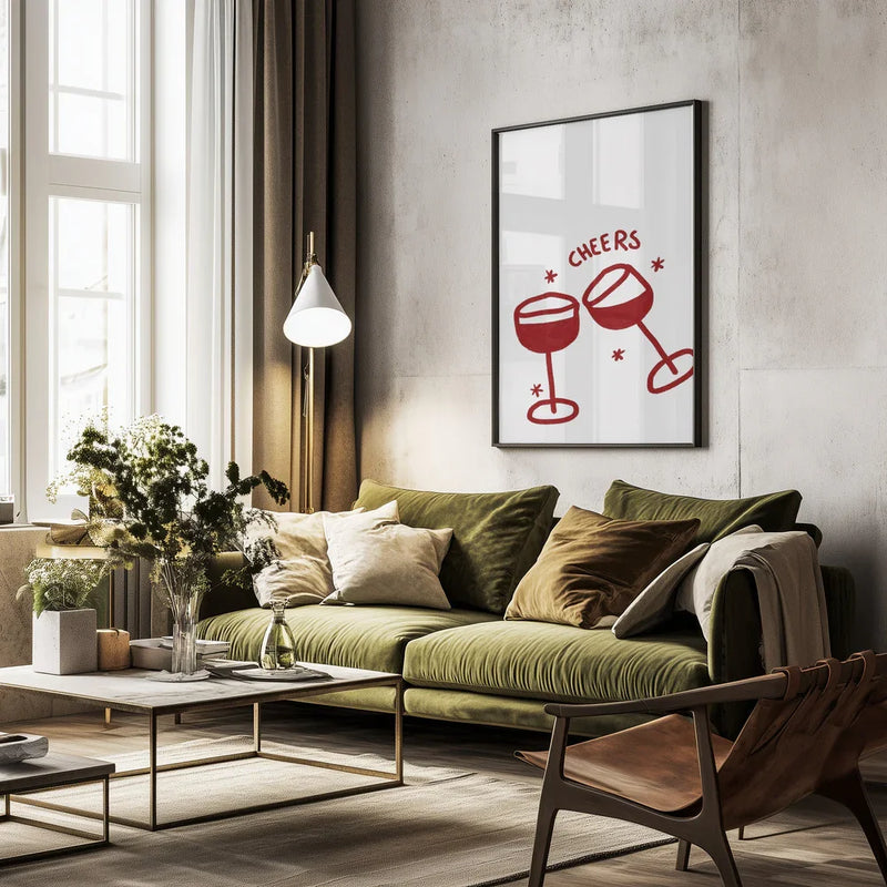 Toasting Delight - Athene Fritsch Framed Art | Home or Office Art