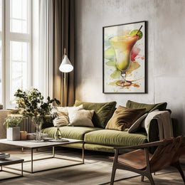 Drinks cocktail - Justyna Jaszke Framed Art | Home or Office Art