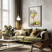Drinks cocktail - Justyna Jaszke Framed Art | Home or Office Art