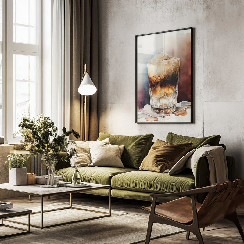 Drinks cocktail - Justyna Jaszke Framed Art | Home or Office Art