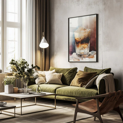 Drinks cocktail - Justyna Jaszke Framed Art | Home or Office Art